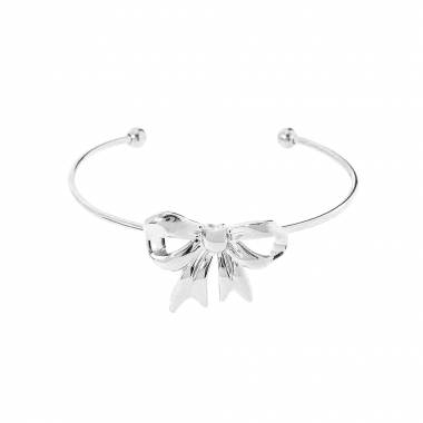 Γυναικείο Ατσάλινο Βραχιόλι Με Φιογκάκι - Women's Steel Bracelet