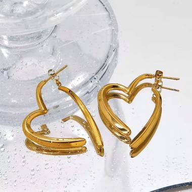 Γυναικεία Ατσάλινα Σκουλαρίκια – Women’s Steel Earrings