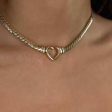 Γυναικείο Ατσάλινο Κολιέ Καρδιά – Women’s Steel Necklace