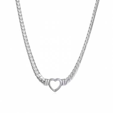 Γυναικείο Ατσάλινο Κολιέ Καρδιά – Women’s Steel Necklace