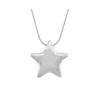 Γυναικείο Ατσάλινο Κολιέ Με Αστέρι – Women’s Steel Necklace