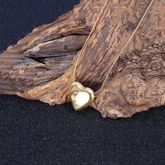 Γυναικείο Ατσάλινο Κολιέ Με Καρδιά – Women’s Steel Necklace