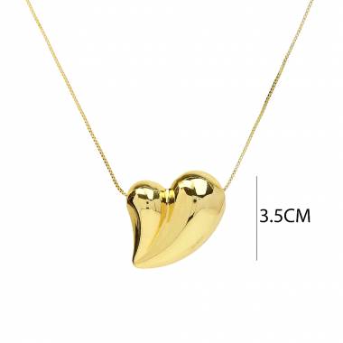 Γυναικείο Ατσάλινο Κολιέ Με Καρδιά – Women’s Steel Necklace