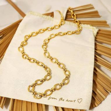 Γυναικείο Ατσάλινο Κολιέ Αλυσίδα – Women’s Steel Necklace
