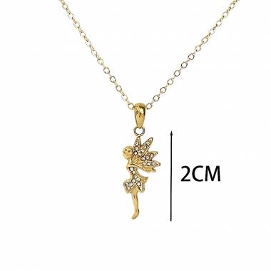 Γυναικείο Ατσάλινο Κολιέ Με Φιγούρα – Women’s Steel Necklace
