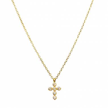 Γυναικείο Ατσάλινο Κολιέ Σταυρός – Women’s Steel Necklace