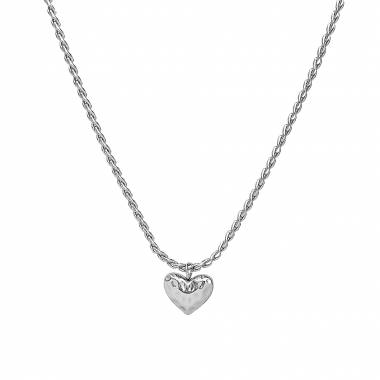 Γυναικείο Ατσάλινο Κολιέ Με Καρδιά – Women’s Steel Necklace (Αντιγραφή)