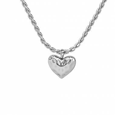 Γυναικείο Ατσάλινο Κολιέ Με Καρδιά – Women’s Steel Necklace (Αντιγραφή)