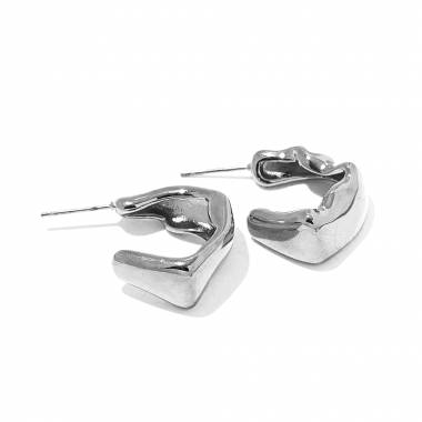 Γυναικεία Ατσάλινα Σκουλαρίκια Καρφωτά - Women's Steel Earrings