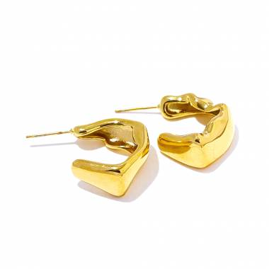 Γυναικεία Ατσάλινα Σκουλαρίκια Καρφωτά - Women's Steel Earrings