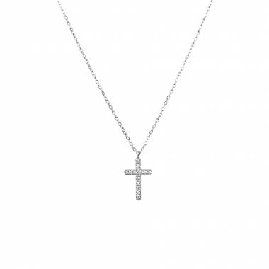 Γυναικείο Ατσάλινο Κολιέ Σταυρός – Women’s Steel Necklace