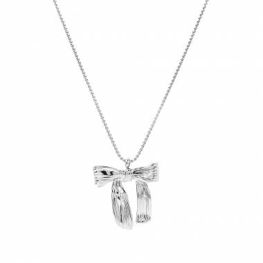 Γυναικείο Ατσάλινο Κολιέ Με Φιογκάκι – Women’s Steel Necklace