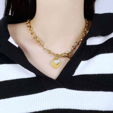 Γυναικείο Ατσάλινο Κολιέ – Women’s Steel Necklace (Αντιγραφή)