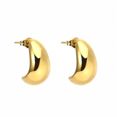 Γυναικεία Ατσάλινα Σκουλαρίκια Καρφωτά - Women's Steel Earrings