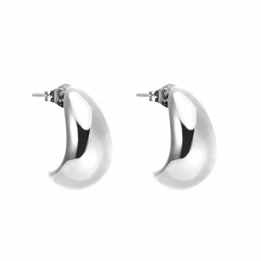 Γυναικεία Ατσάλινα Σκουλαρίκια Καρφωτά - Women's Steel Earrings