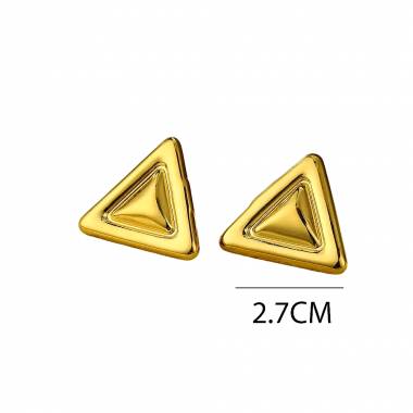 Γυναικεία Ατσάλινα Σκουλαρίκια Καρφωτά - Women's Steel Earrings