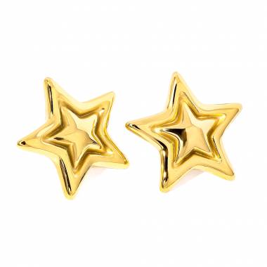 Γυναικεία Ατσάλινα Σκουλαρίκια Καρφωτά - Women's Steel Earrings