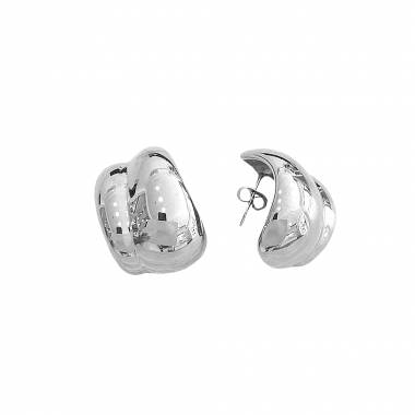 Γυναικεία Ατσάλινα Σκουλαρίκια Καρφωτά - Women's Steel Earrings