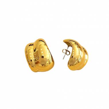 Γυναικεία Ατσάλινα Σκουλαρίκια Καρφωτά - Women's Steel Earrings