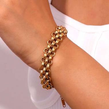 Γυναικείο Ατσάλινο Βραχιόλι  - Women's Steel Bracelet