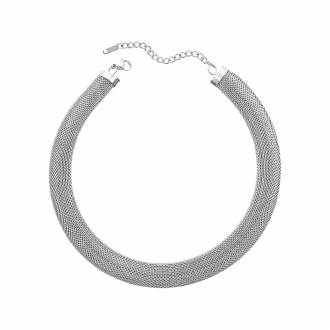 Γυναικείο  Κολιέ Χρυσό Με πλακέ Αλυσίδα – Women's Gold Steel Necklace With Flat Chain