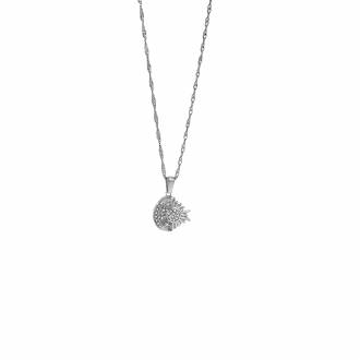 Γυναικείο Κολιέ Απο Ανοξείδωτο Ατσάλι Moon&Sun - Women's Stainless Steel Necklace Moon&Sun