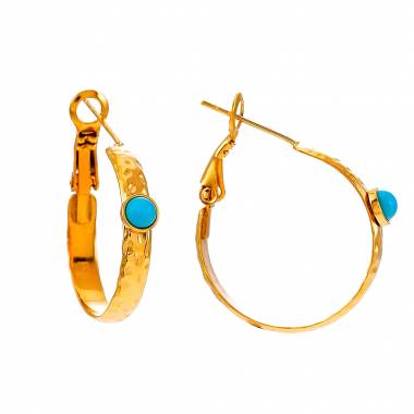 Γυναικεία Ατσάλινα Σκουλαρίκια Κρίκοι – Women’s Steel Earrings