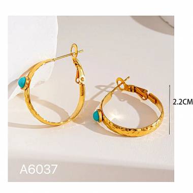 Γυναικεία Ατσάλινα Σκουλαρίκια Κρίκοι – Women’s Steel Earrings