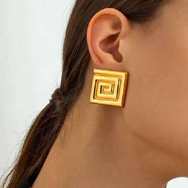 Γυναικεία Ατσάλινα Σκουλαρίκια Καρφωτά – Women’s Steel Earrings