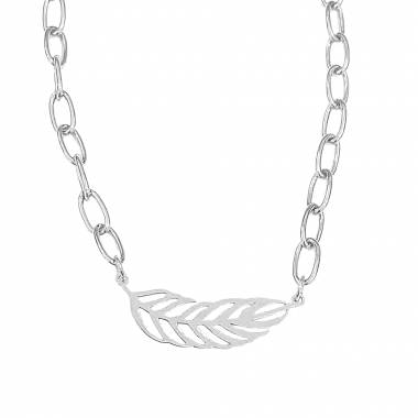 Γυναικείο Ατσάλινο Κολιέ Με Φτερό – Women’s Steel Necklace