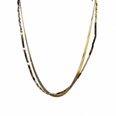 Γυναικείο Ατσάλινο Κολιέ Με Χάντρες – Women’s Steel Necklace