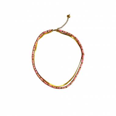 Γυναικείο Ατσάλινο Κολιέ Με Χάντρες – Women’s Steel Necklace