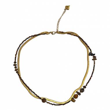 Γυναικείο Ατσάλινο Κολιέ Με Χάντρες – Women’s Steel Necklace