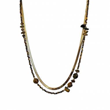 Γυναικείο Ατσάλινο Κολιέ Με Χάντρες – Women’s Steel Necklace