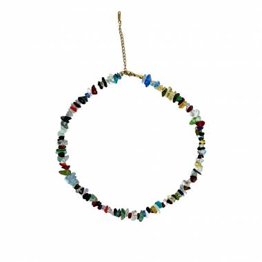 Γυναικείο Ατσάλινο Κολιέ Με Χάντρες – Women’s Steel Necklace