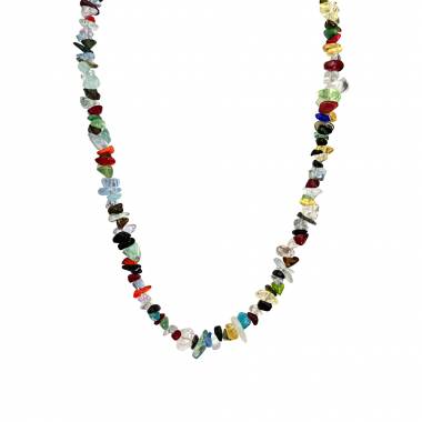 Γυναικείο Ατσάλινο Κολιέ Με Χάντρες – Women’s Steel Necklace