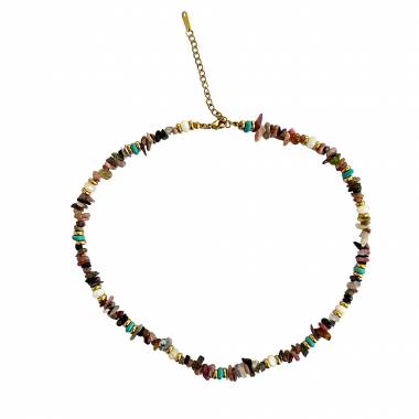 Γυναικείο Ατσάλινο Κολιέ Με Χάντρες – Women’s Steel Necklace