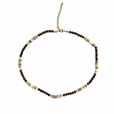 Γυναικείο Ατσάλινο Κολιέ Με Χάντρες – Women’s Steel Necklace