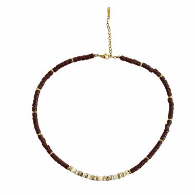 Γυναικείο Ατσάλινο Κολιέ Με Χάντρες – Women’s Steel Necklace