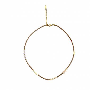 Γυναικείο Ατσάλινο Κολιέ Με Χάντρες – Women’s Steel Necklace