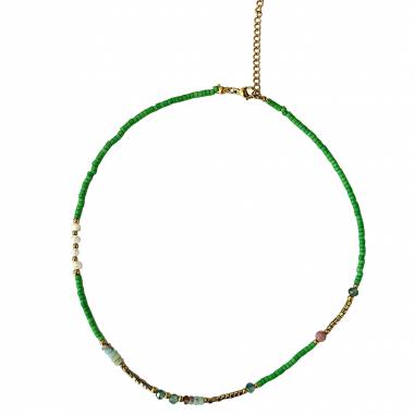 Γυναικείο Ατσάλινο Κολιέ Με Χάντρες – Women’s Steel Necklace