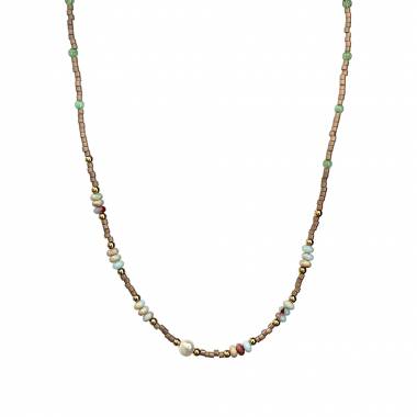 Γυναικείο Ατσάλινο Κολιέ Με Χάντρες – Women’s Steel Necklace