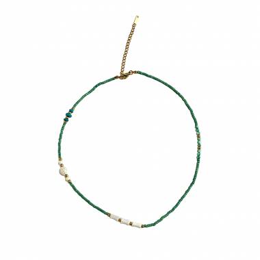 Γυναικείο Ατσάλινο Κολιέ Με Χάντρες – Women’s Steel Necklace