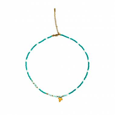 Γυναικείο Ατσάλινο Κολιέ Με Χάντρες – Women’s Steel Necklace