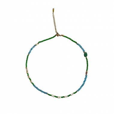 Γυναικείο Ατσάλινο Κολιέ Με Χάντρες – Women’s Steel Necklace