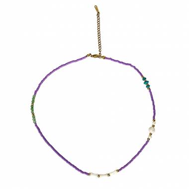 Γυναικείο Ατσάλινο Κολιέ Με Χάντρες – Women’s Steel Necklace