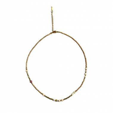 Γυναικείο Ατσάλινο Κολιέ Με Χάντρες – Women’s Steel Necklace