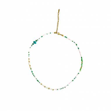 Γυναικείο Ατσάλινο Κολιέ Με Χάντρες – Women’s Steel Necklace