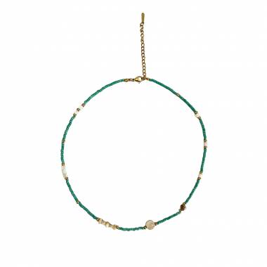 Γυναικείο Ατσάλινο Κολιέ Με Χάντρες – Women’s Steel Necklace