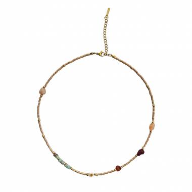 Γυναικείο Ατσάλινο Κολιέ Με Χάντρες – Women’s Steel Necklace